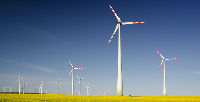 Image of Power Generating Wind Turbines