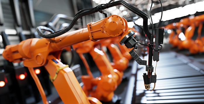 Sanayide Üretim Yapan Robot